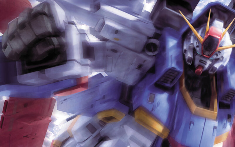 Blue and White Robot — Dramatic, Anime, Head