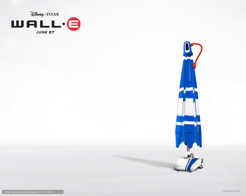 Blue and White Robot — Minimalist