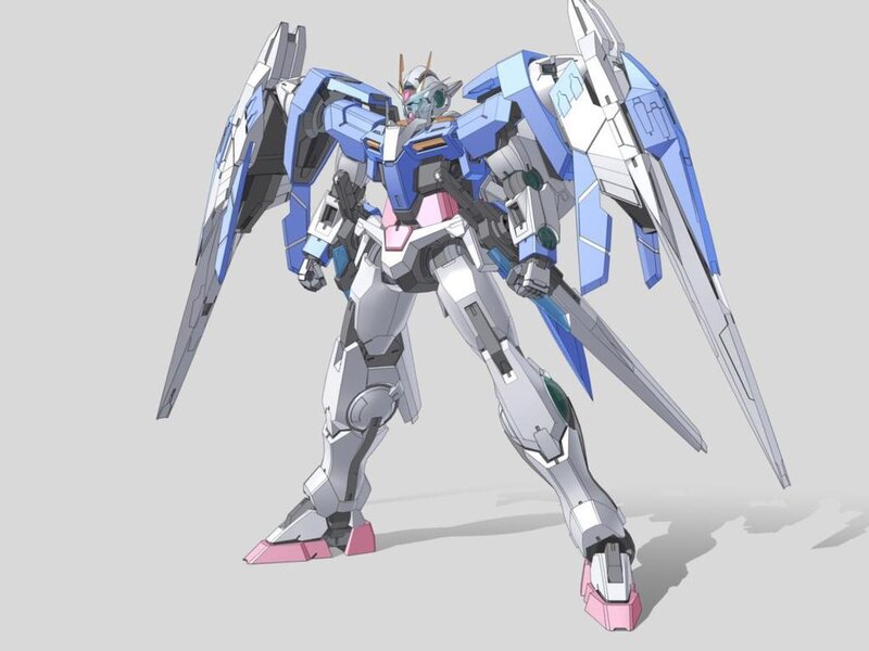 Blue and White Robot — Neutral