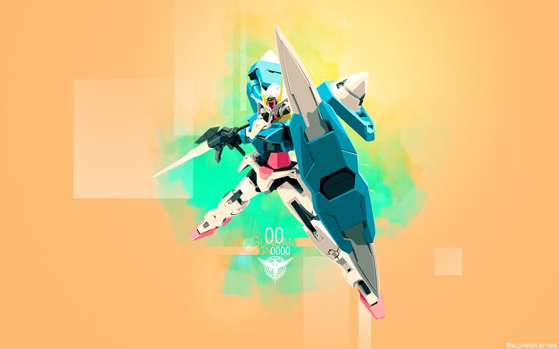 Blue and White Robot — Orange, Dynamic