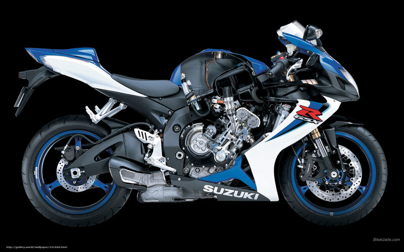 Blue and White Sport Motorcycle — Dramatic, Photograph, Engine