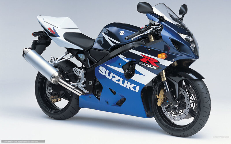 Blue and White Sport Motorcycle — Neutral, Photograph, Exhaust Pipe, Windshield, Rearview Mirror