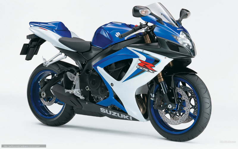 Blue and White Sport Motorcycle — Neutral, Photograph, Windshield