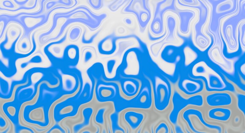 Blue and White Swirls