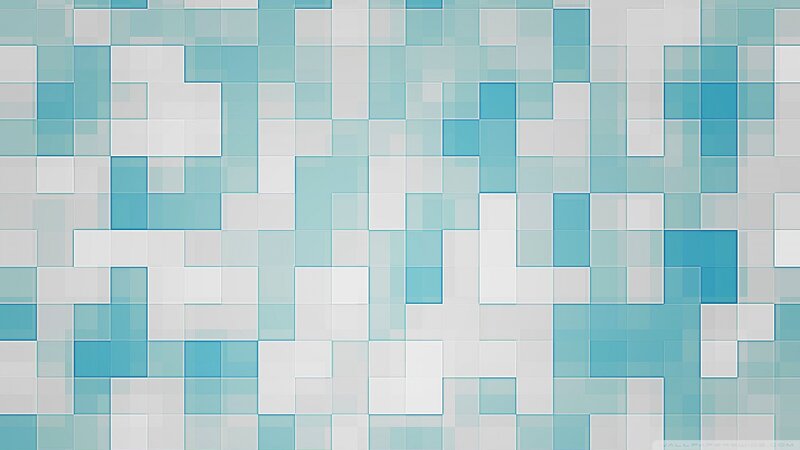 Blue and White Tiles — Calm