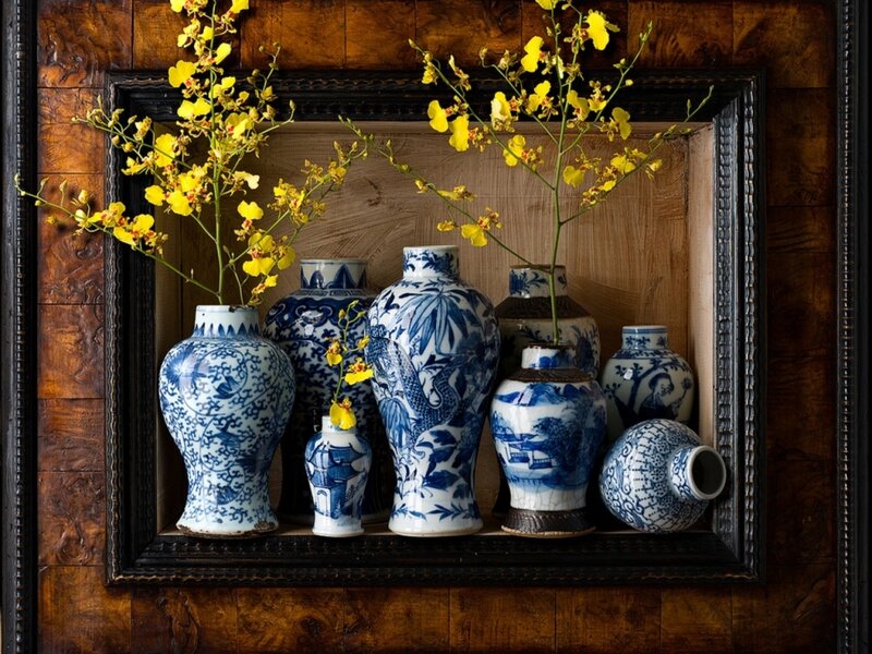 Blue and White Vases — Serene
