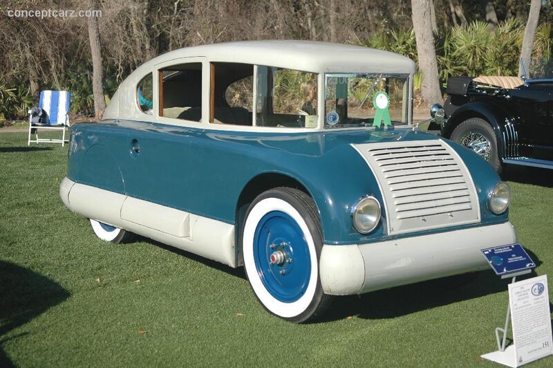 Blue and White Vintage Car — Serene