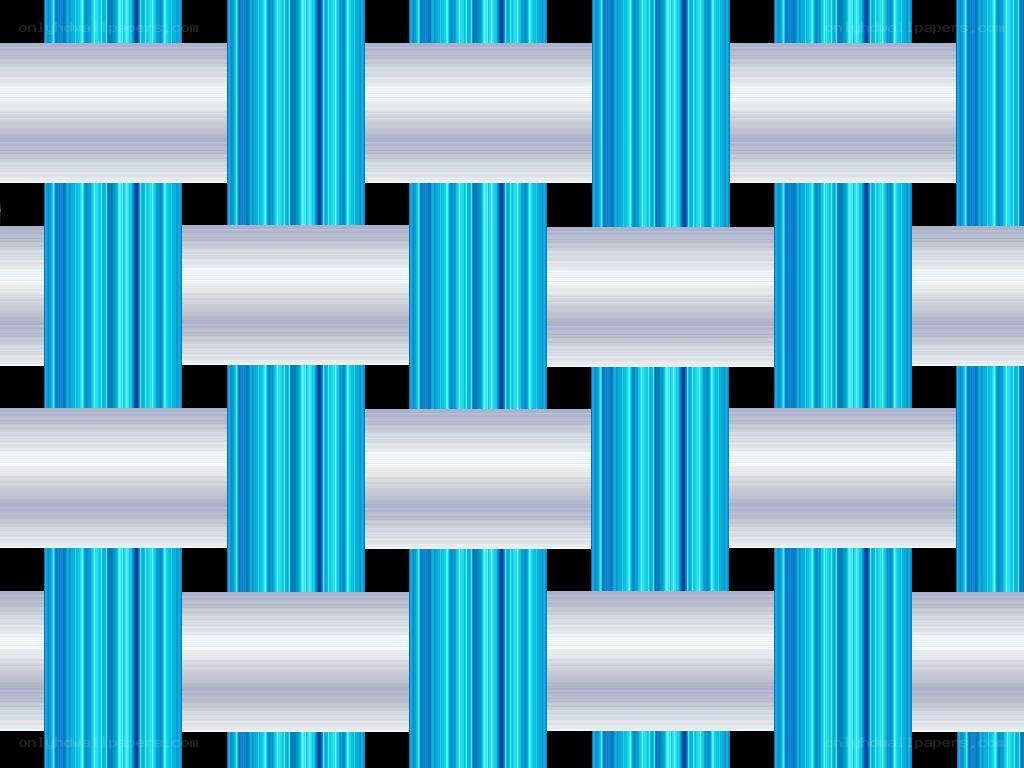 blue and white woven pattern