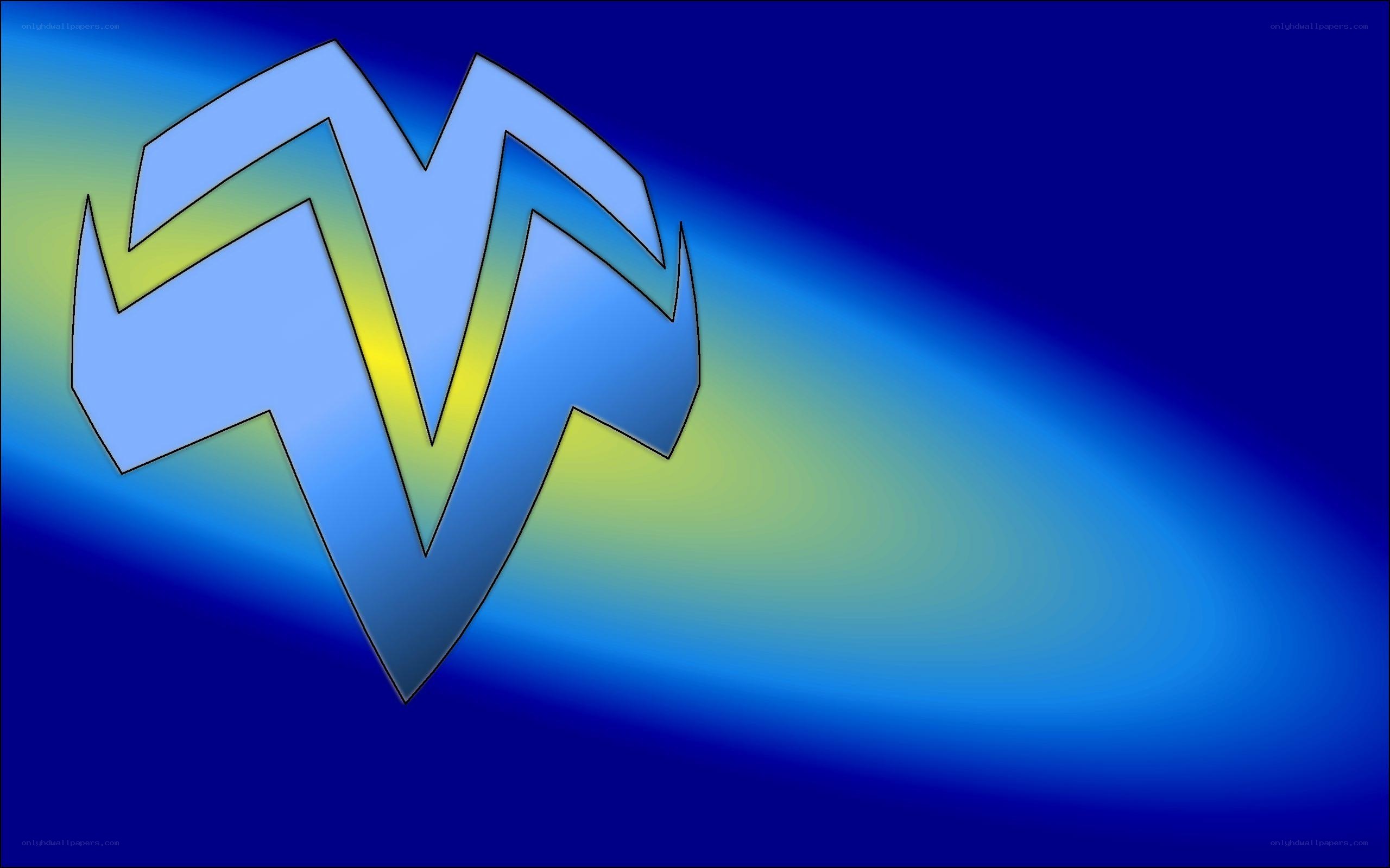 blue and yellow abstract logo