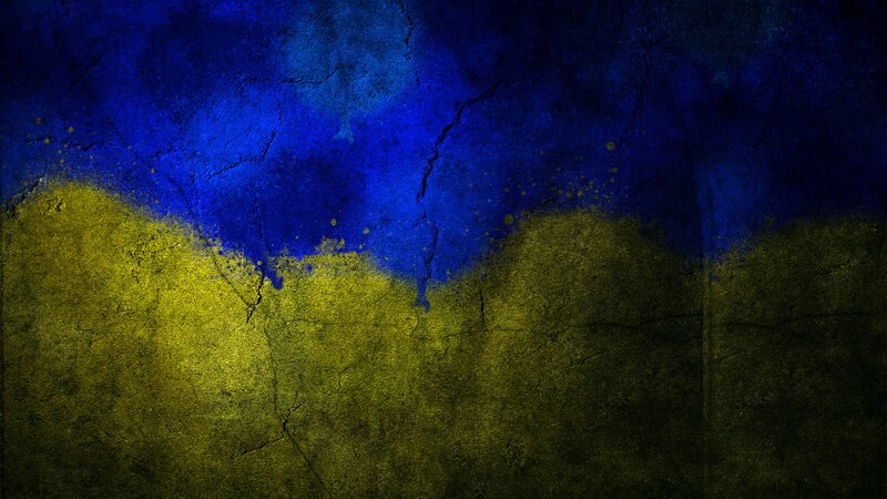 Blue and Yellow Abstract Texture