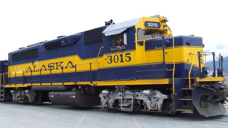 Blue and Yellow Locomotive — Neutral
