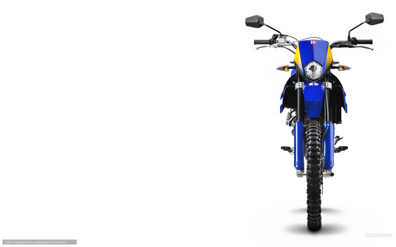 Blue and Yellow Motorcycle — Neutral