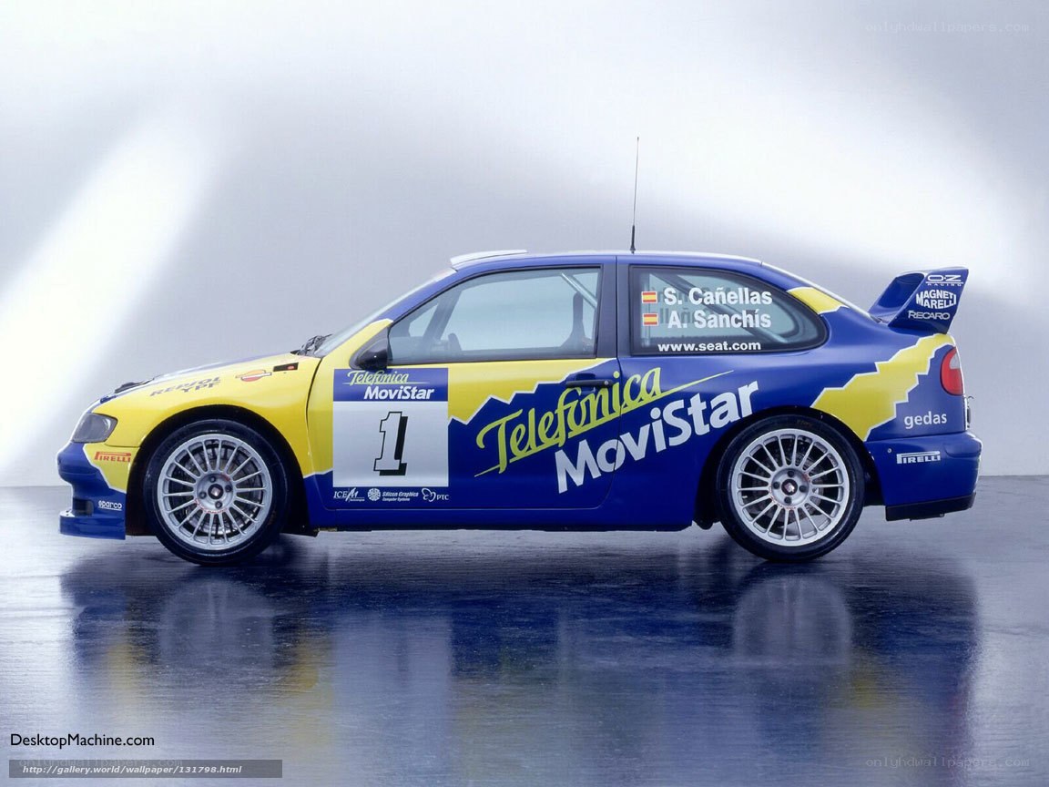 blue and yellow race car