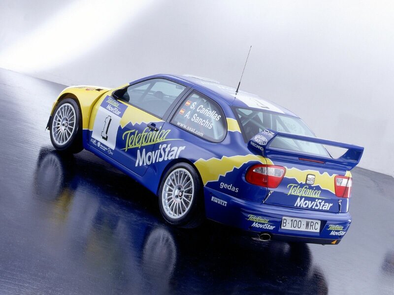 blue and yellow race car