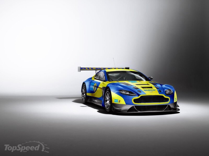 Blue and Yellow Race Car — Dramatic, Photograph