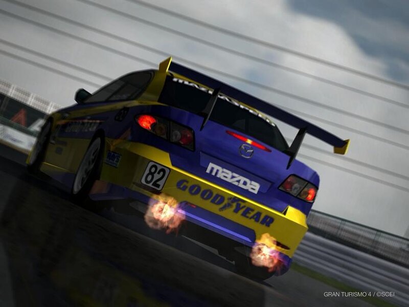Blue and Yellow Race Car — Dynamic, 3d Render, Race Track