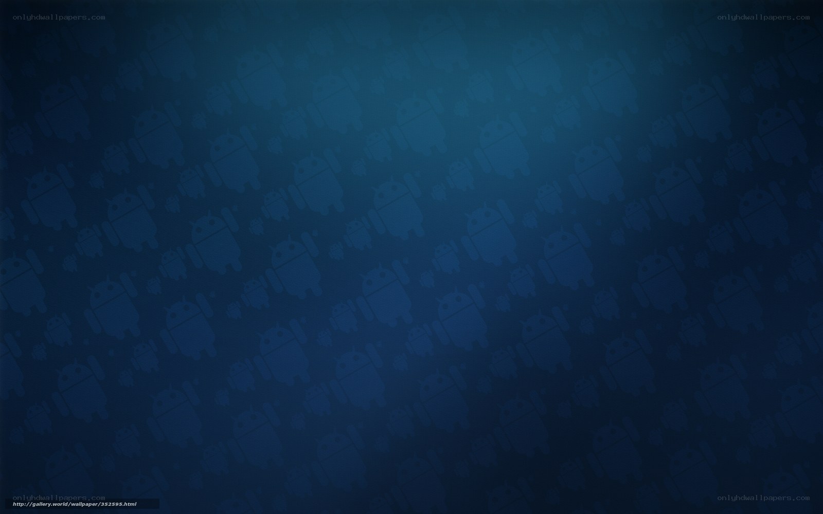 blue android pattern wallpaper