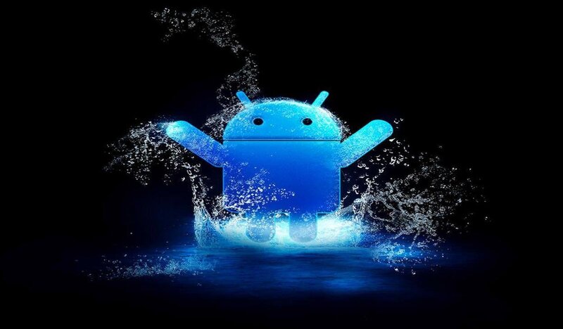 Blue Android Robot