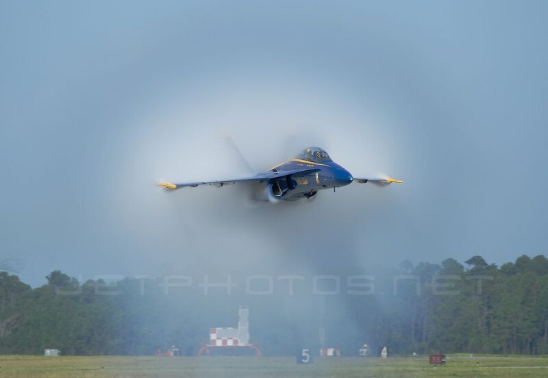 Blue Angel Jet — Dramatic