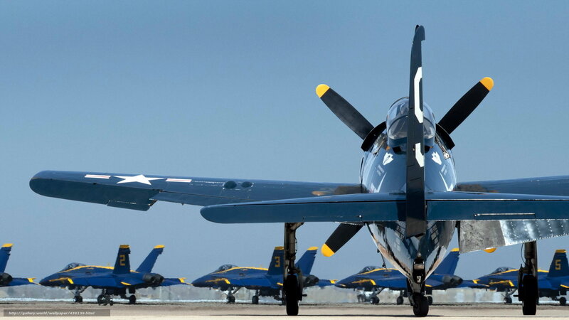 Blue Angels aircraft lineup