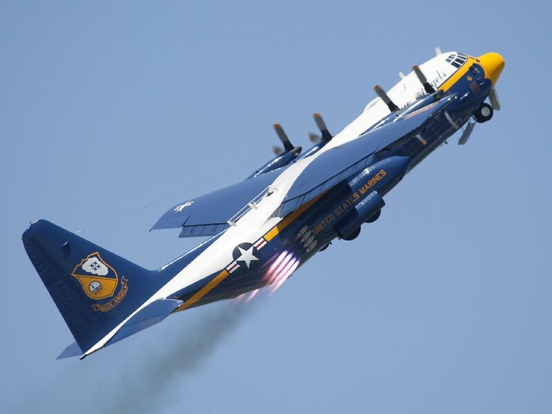 Blue Angels C-130 Hercules
