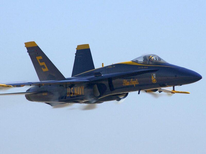 Blue Angels Jet — Dynamic, Photograph, Aircraft