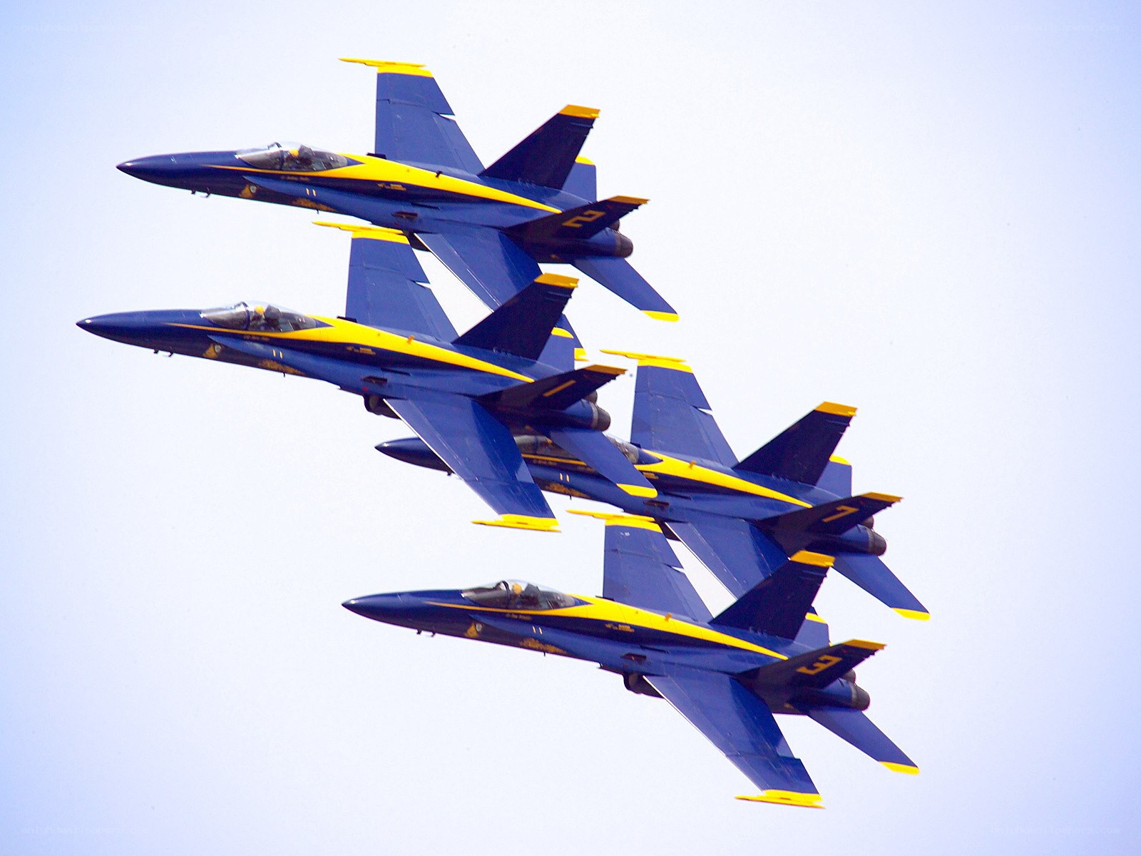Blue Angels jet formation