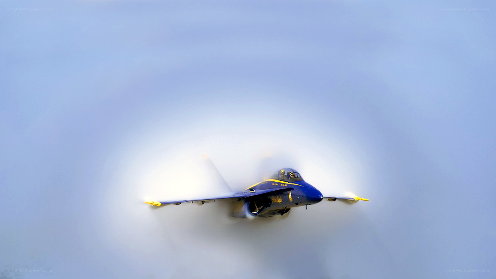 Blue Angels jet in flight