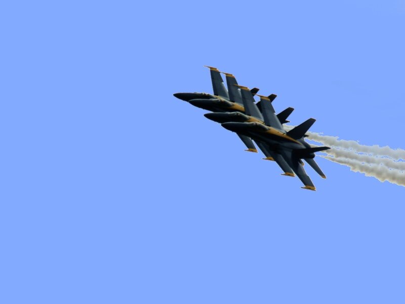 Blue Angels Jets — Dynamic, Afternoon