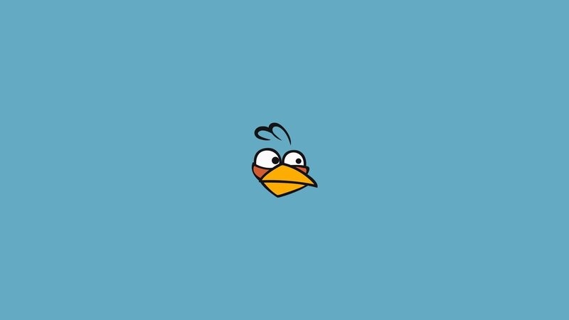 Blue Angry Bird