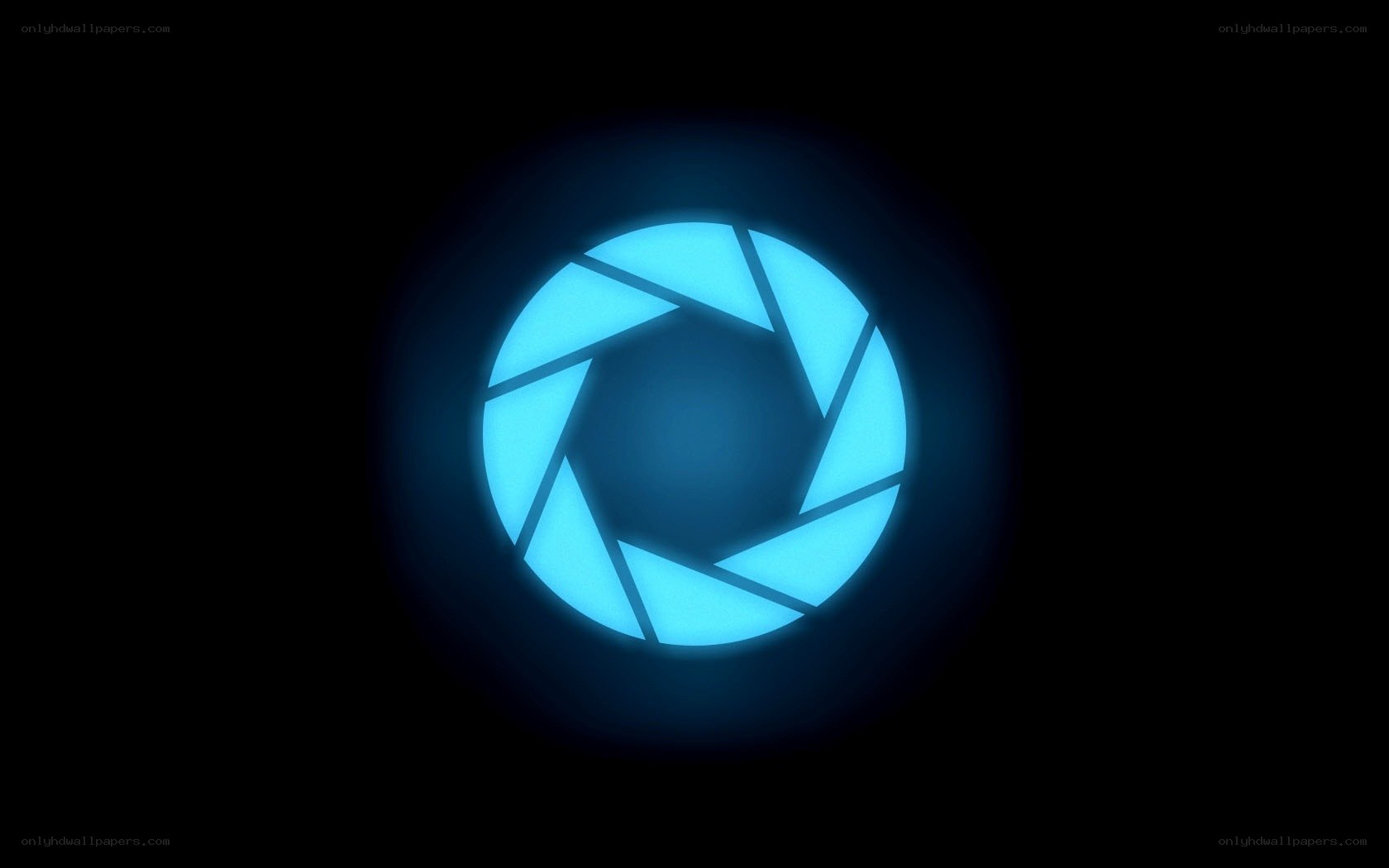 blue aperture logo