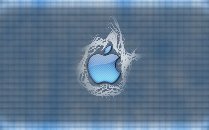 Blue Apple logo design
