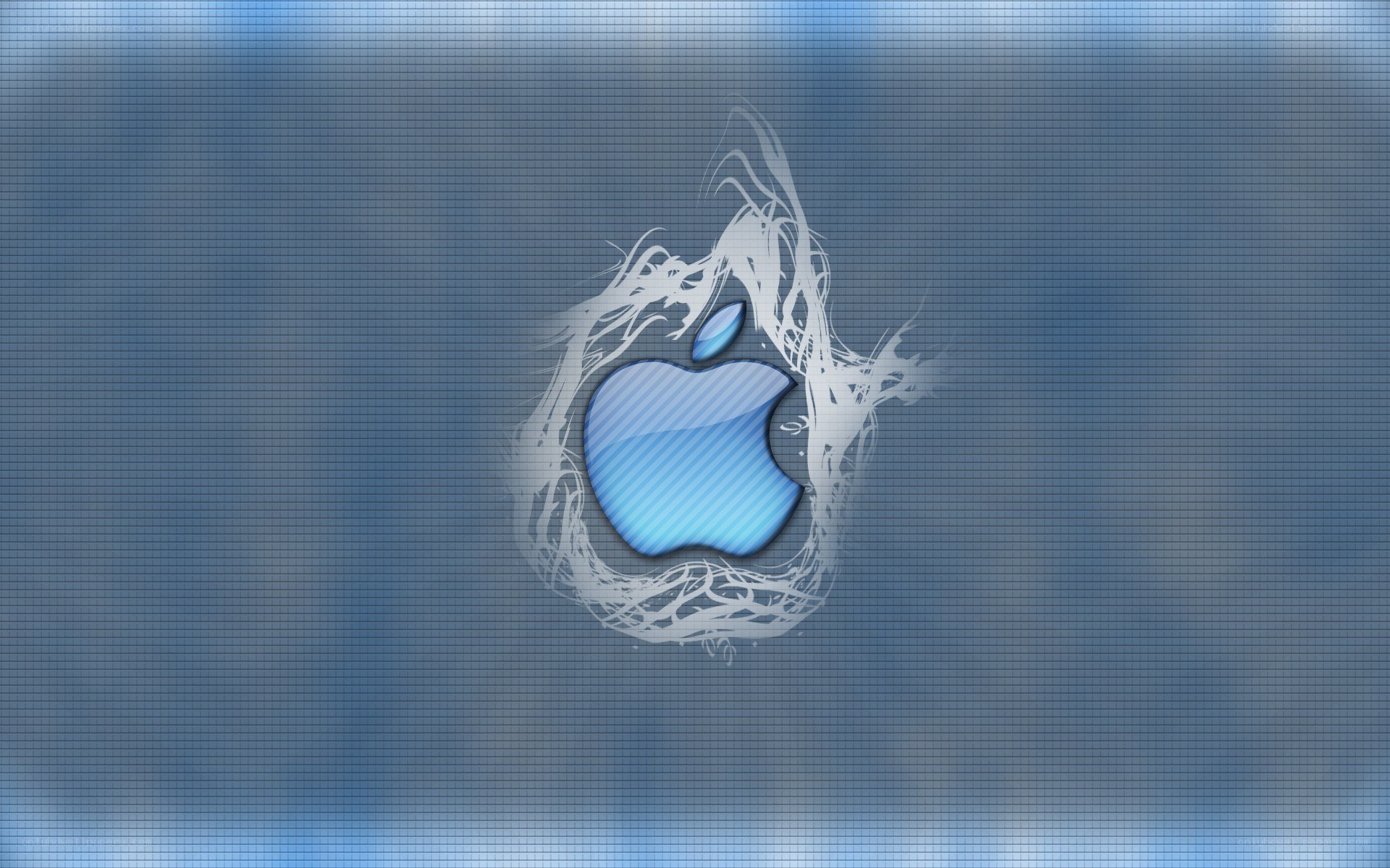 Blue Apple logo design