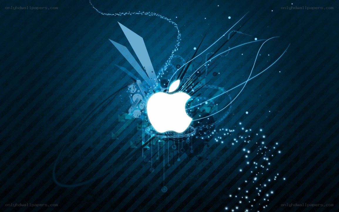 Blue Apple logo design