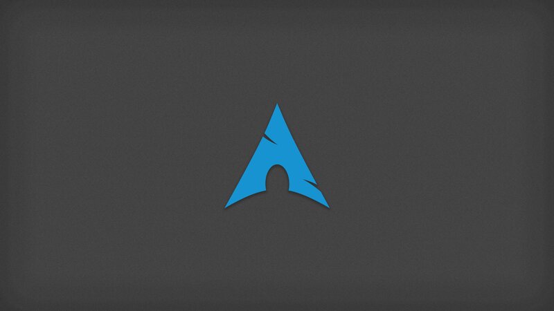 Blue Arch Logo — Minimalist
