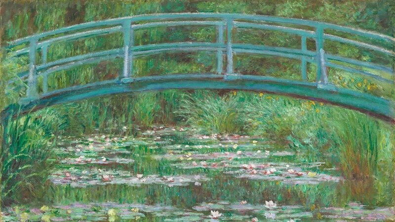 Blue Arched Bridge — Green