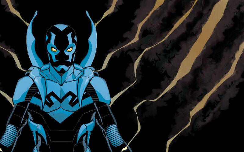 Blue-armored Character — Blue, Dramatic