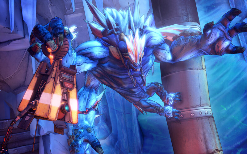 Blue Armored Creature