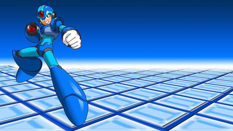 Blue Armored Robot — Dynamic
