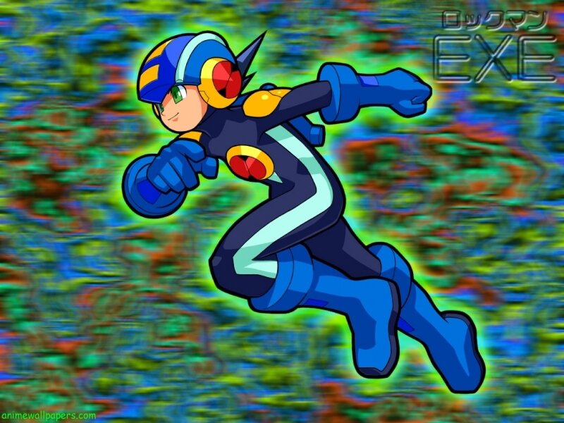Blue Armored Robot