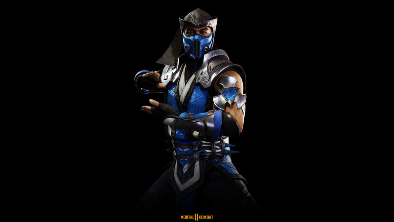 Blue-armored Warrior — Black, Dramatic