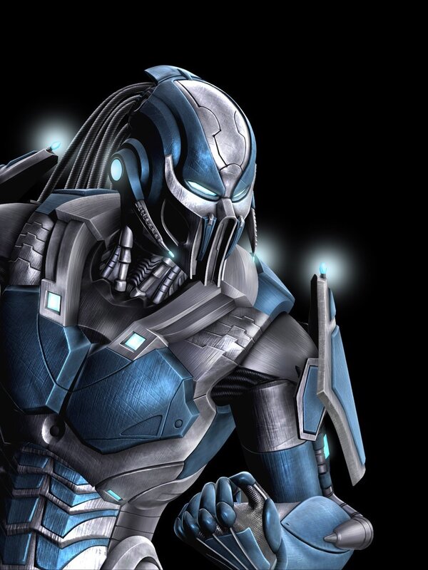 Blue-armored Warrior — Blue, Dramatic, 3d Render