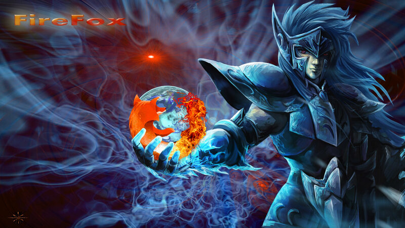 Blue-armored Warrior — Blue