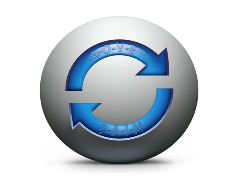 Blue Arrows on Sphere