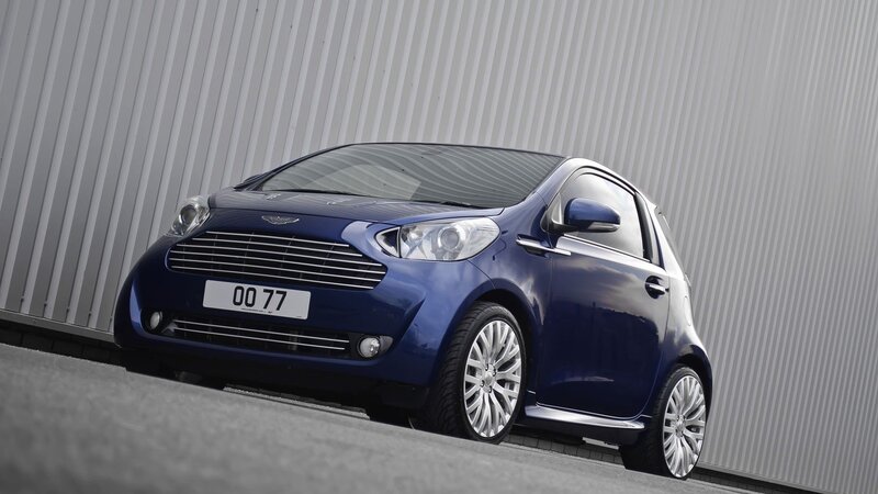 Blue Aston Martin Car — Neutral