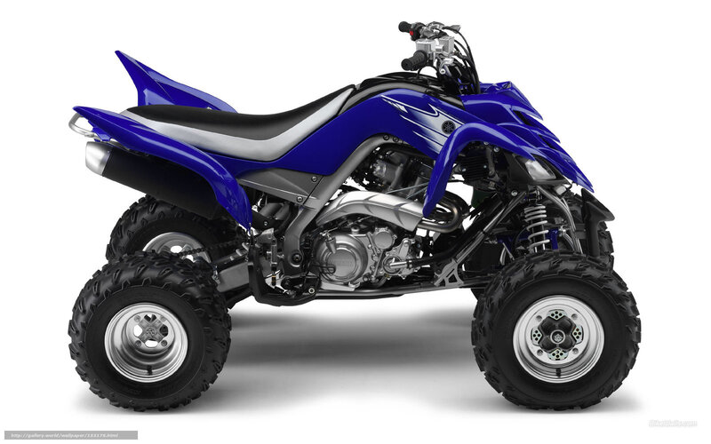Blue Atv Quad Bike — Neutral, Photograph, Seat, Engine