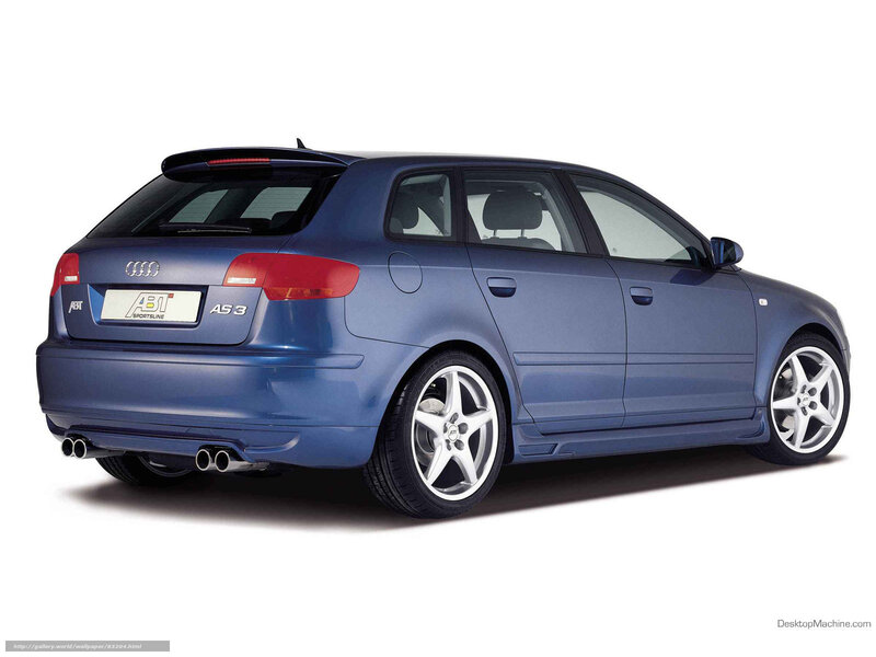Blue Audi A3 Hatchback — Neutral, Photograph
