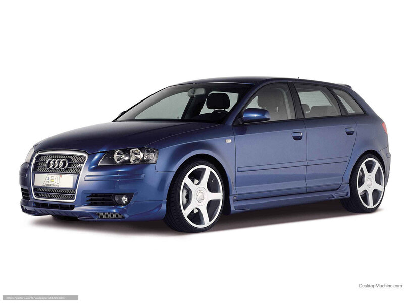 Blue Audi A3 Hatchback — Neutral