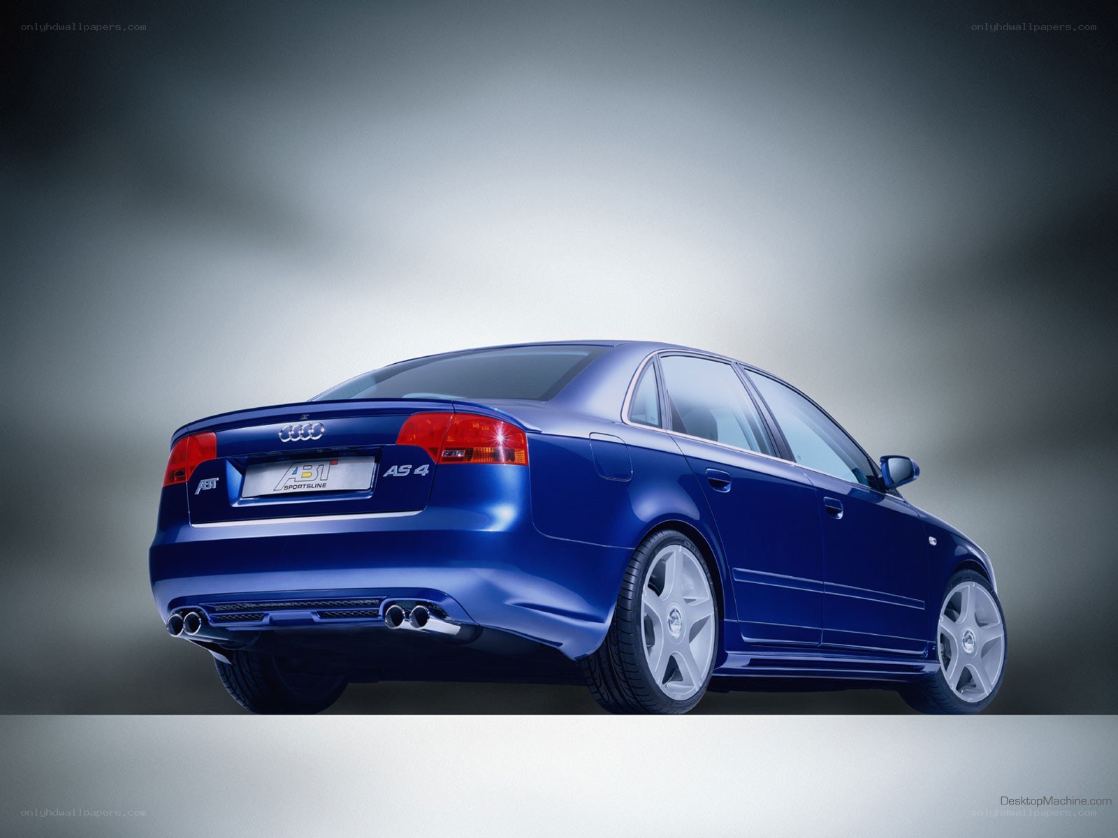 blue audi a4 sedan