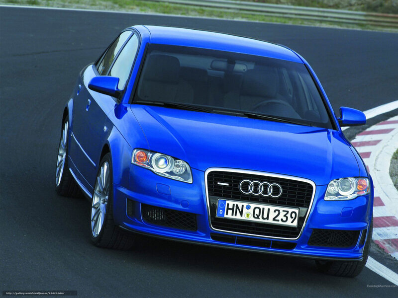 blue audi on racetrack